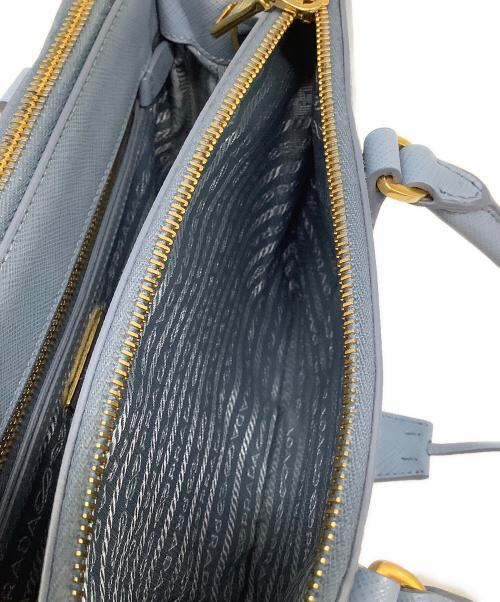 PRADA（プラダ）PRADA (プラダ) 2WAYバッグ ブルーの古着・服飾アイテム