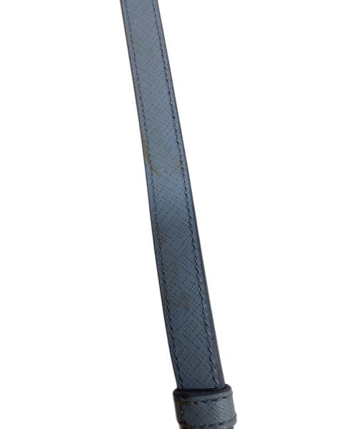 PRADA（プラダ）PRADA (プラダ) 2WAYバッグ ブルーの古着・服飾アイテム