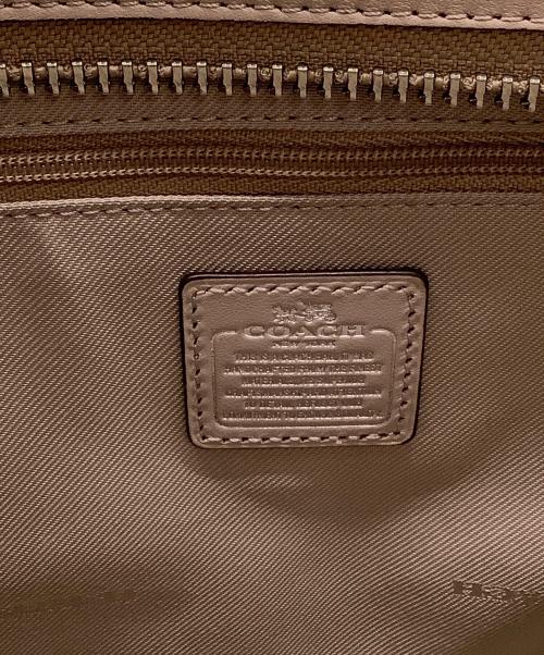 COACH（コーチ）COACH (コーチ) 2WAYショルダーバッグ ベージュの古着・服飾アイテム