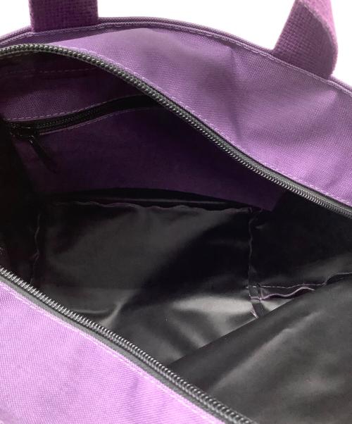 Herve Chapelier（エルベシャプリエ）Herve Chapelier (エルベシャプリエ) ハンドバッグ パープルの古着・服飾アイテム