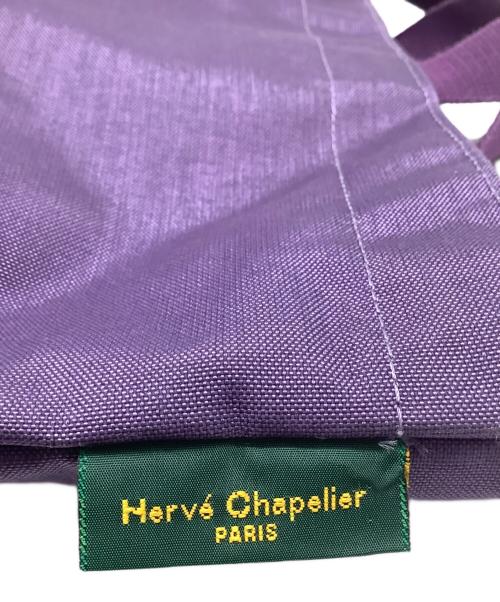 Herve Chapelier（エルベシャプリエ）Herve Chapelier (エルベシャプリエ) ハンドバッグ パープルの古着・服飾アイテム