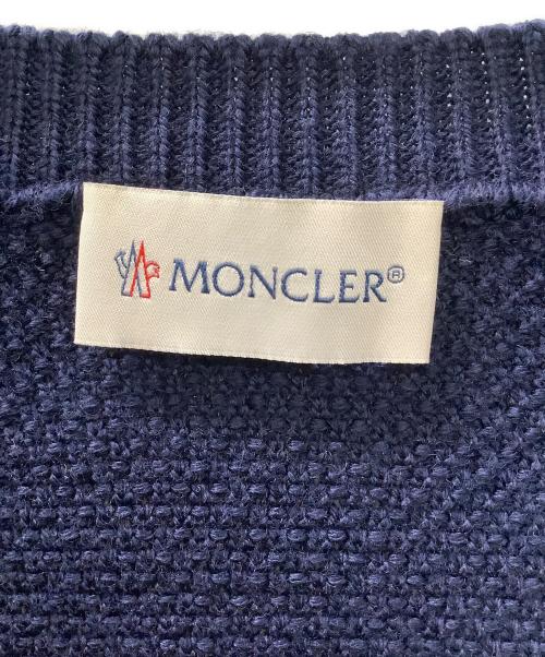 MONCLER（モンクレール）MONCLER (モンクレール) MAGLIONE TRICOT ALLA COREANA ネイビー サイズ:XSの古着・服飾アイテム