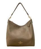 COACHコーチ）の古着「ローレル ラージ ショルダー バッグ」｜ベージュ