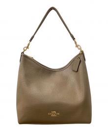 COACH（コーチ）の古着「ローレル ラージ ショルダー バッグ」｜ベージュ