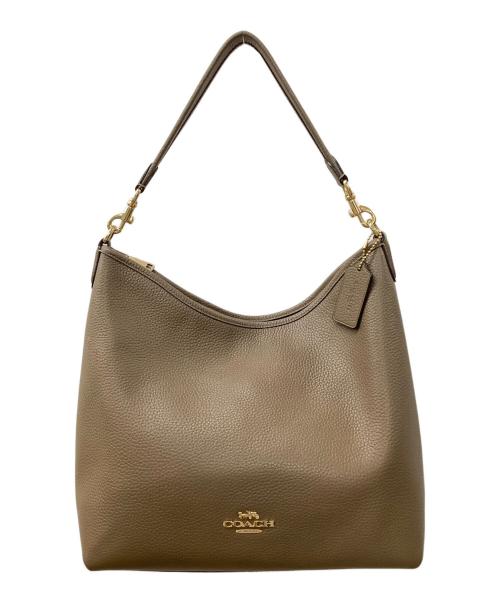 COACH（コーチ）COACH (コーチ) ローレル ラージ ショルダー バッグ ベージュの古着・服飾アイテム
