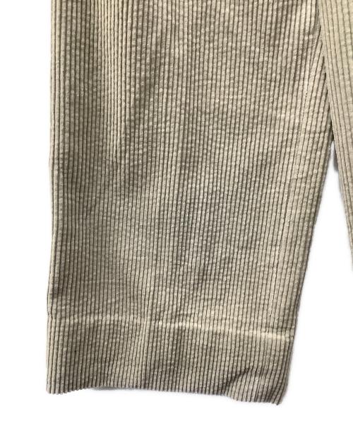 ebure（エブール）ebure (エブール) コーデュロイワイドパンツ ベージュ サイズ:38の古着・服飾アイテム