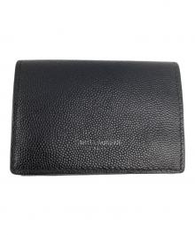 Saint Laurent Paris（サンローランパリ）の古着「コンパクトウォレット」｜ブラック