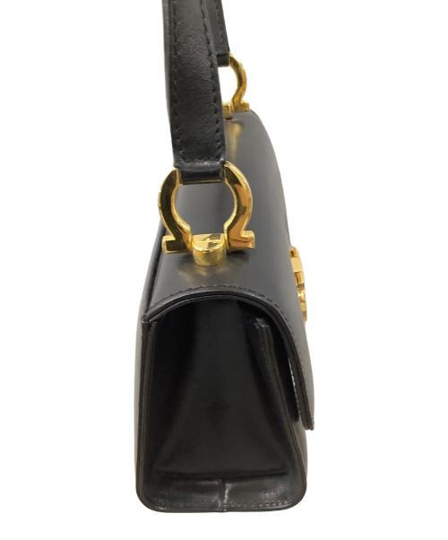 Salvatore Ferragamo（サルヴァトーレ フェラガモ）Salvatore Ferragamo (サルヴァトーレ フェラガモ) ガンチーニ ブラックの古着・服飾アイテム