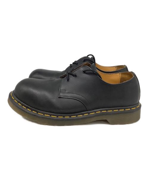 Dr.Martens（ドクターマーチン）Dr.Martens (ドクターマーチン) スチールトゥ3ホールシューズ ブラック サイズ:UK9の古着・服飾アイテム