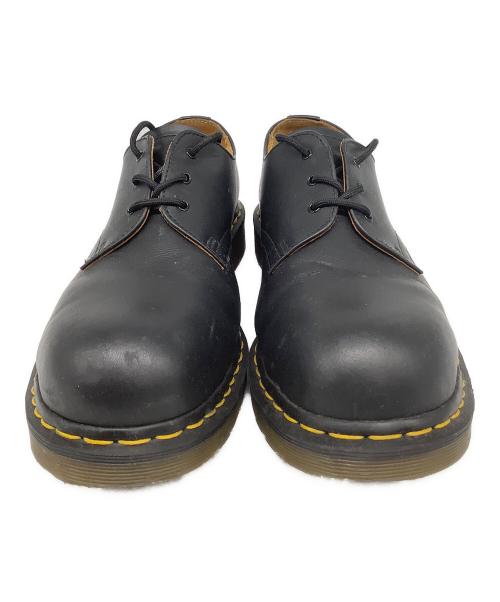 Dr.Martens（ドクターマーチン）Dr.Martens (ドクターマーチン) スチールトゥ3ホールシューズ ブラック サイズ:UK9の古着・服飾アイテム