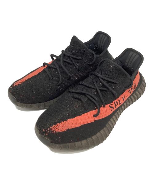 adidas（アディダス）adidas (アディダス) YEEZY BOOST350V2 ピンク×ブラック サイズ:US91/2の古着・服飾アイテム