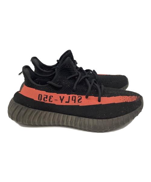 adidas（アディダス）adidas (アディダス) YEEZY BOOST350V2 ピンク×ブラック サイズ:US91/2の古着・服飾アイテム