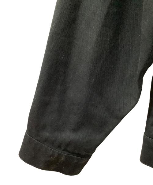 FRED PERRY（フレッドペリー）FRED PERRY (フレッドペリー) ART COMES FIRST (アートカムズファースト) SHIELD PATCH HARRINGTON JACKET ブラック サイズ:Lの古着・服飾アイテム