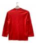 FRED PERRY (フレッドペリー) RAF SIMONS (ラフシモンズ) 長袖カットソー レッド サイズ:S：10000円
