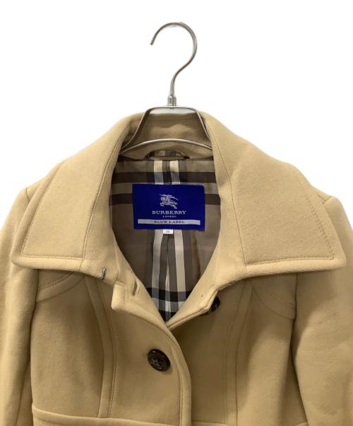 BURBERRY BLUE LABEL（バーバリーロンドンブルーレーベル）BURBERRY BLUE LABEL (バーバリーロンドンブルーレーベル) コート ベージュ サイズ:38の古着・服飾アイテム