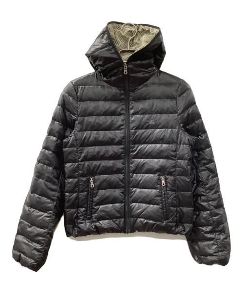 BURBERRY BLUE LABEL（バーバリーロンドンブルーレーベル）BURBERRY BLUE LABEL (バーバリーロンドンブルーレーベル) ダウンジャケット ブラック サイズ:38の古着・服飾アイテム