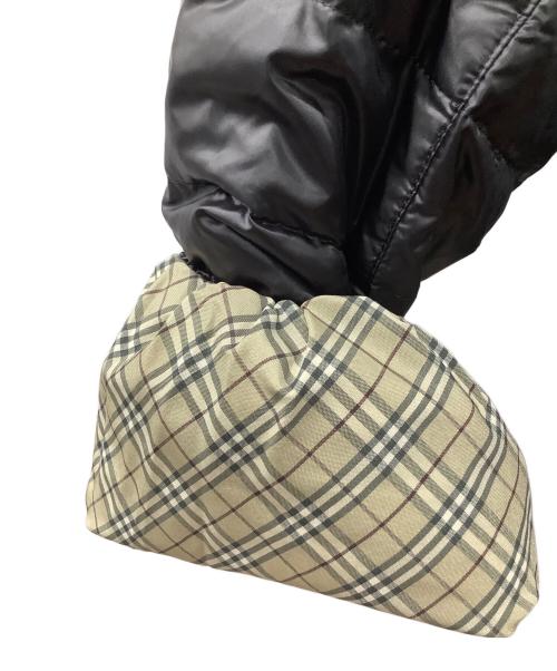 BURBERRY BLUE LABEL（バーバリーロンドンブルーレーベル）BURBERRY BLUE LABEL (バーバリーロンドンブルーレーベル) ダウンジャケット ブラック サイズ:38の古着・服飾アイテム