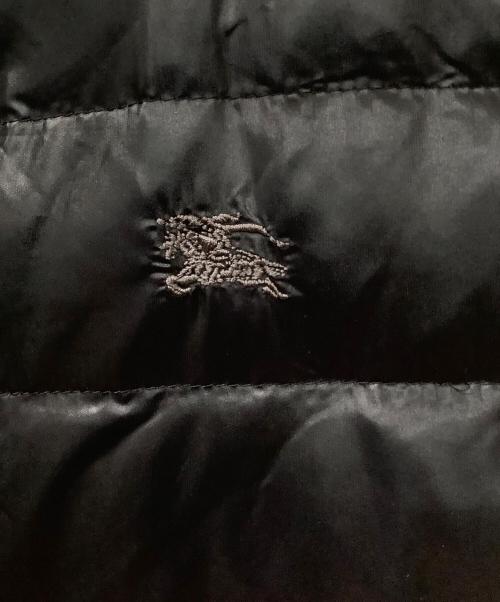 BURBERRY BLUE LABEL（バーバリーロンドンブルーレーベル）BURBERRY BLUE LABEL (バーバリーロンドンブルーレーベル) ダウンジャケット ブラック サイズ:38の古着・服飾アイテム