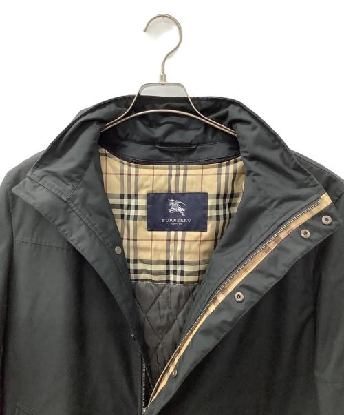 BURBERRY LONDON（バーバリーロンドン）BURBERRY LONDON (バーバリーロンドン) ライナー付コート ブラック サイズ:Mの古着・服飾アイテム