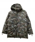 BURBERRY BLACK LABELバーバリーブラックレーベル）の古着「ダウンジャケット」｜カーキ