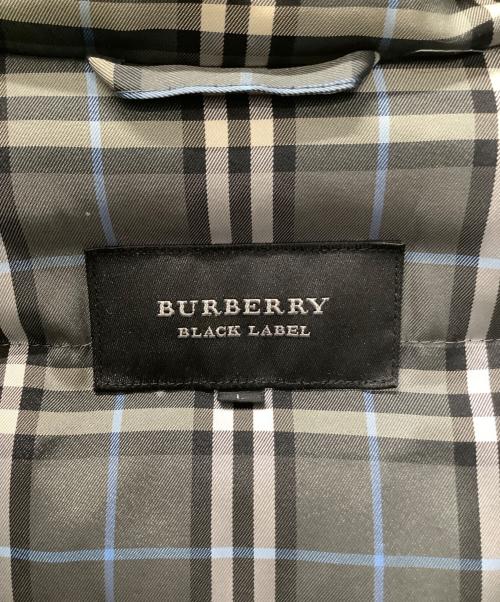 BURBERRY BLACK LABEL（バーバリーブラックレーベル）BURBERRY BLACK LABEL (バーバリーブラックレーベル) ダウンジャケット カーキ サイズ:Lの古着・服飾アイテム