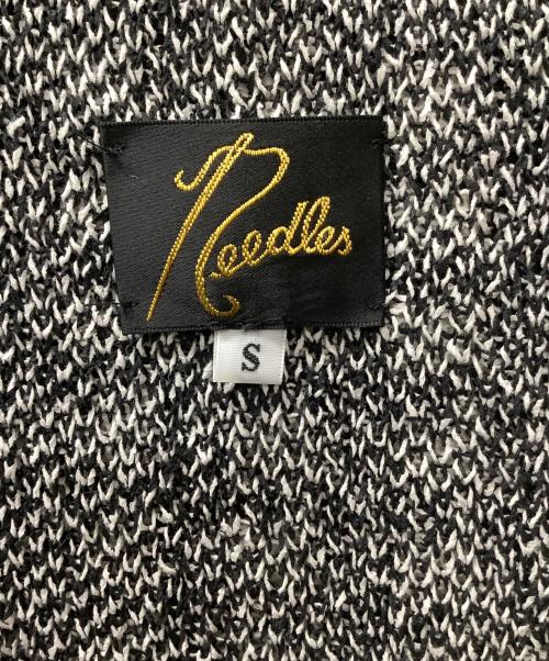 Needles（ニードルズ）Needles (ニードルズ) V Neck Cardigan - Houndstooth ブラック サイズ:Sの古着・服飾アイテム
