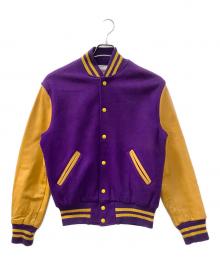 Holloway（ホロウェイ）の古着「スタジャン」｜パープル×イエロー