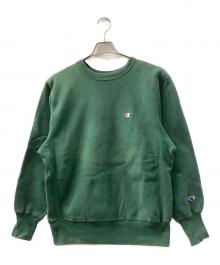 Champion REVERSE WEAVE（チャンピオン リバース ウィーブ）の古着「スウェット」｜グリーン