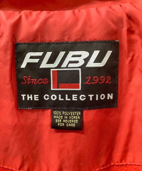 FUBU（フブ）FUBU (フブ) ナイロンジャケット レッド×ブラック サイズ:-の古着・服飾アイテム