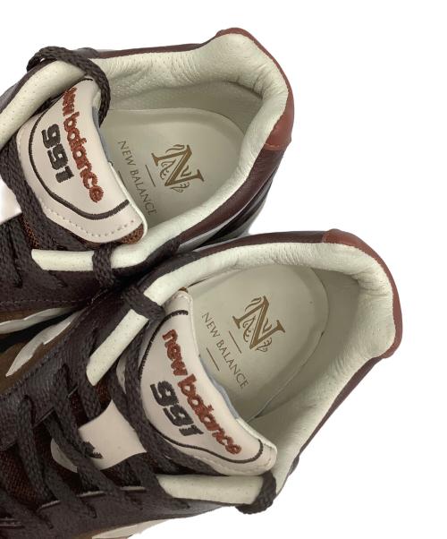 NEW BALANCE（ニューバランス）NEW BALANCE (ニューバランス) 991 ブラウン サイズ:UK8の古着・服飾アイテム