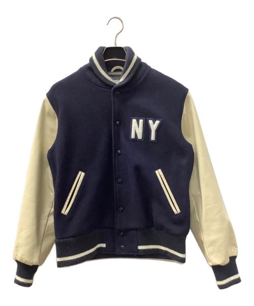 GB sport（ゴールデンベアスポーツ）GB sport (ゴールデンベアスポーツ) ジャケット ネイビー×ホワイト サイズ:Lの古着・服飾アイテム