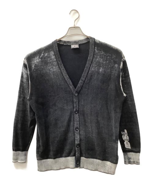 DIESEL（ディーゼル）DIESEL (ディーゼル) K-LARENCE CARDIGAN ブラック サイズ: XSの古着・服飾アイテム