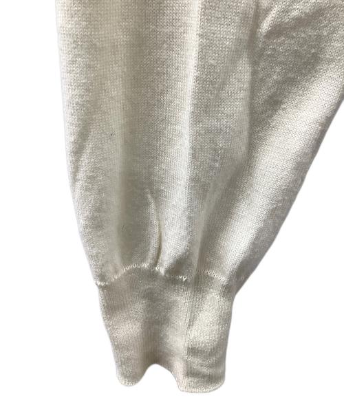 Maison Margiela（メゾンマルジェラ）Maison Margiela (メゾンマルジェラ) エルボーパッチニット ベージュ サイズ:Mの古着・服飾アイテム