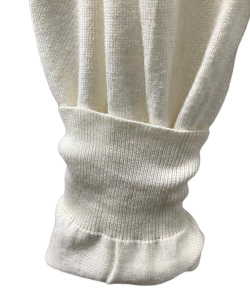 Maison Margiela（メゾンマルジェラ）Maison Margiela (メゾンマルジェラ) エルボーパッチニット ベージュ サイズ:Mの古着・服飾アイテム