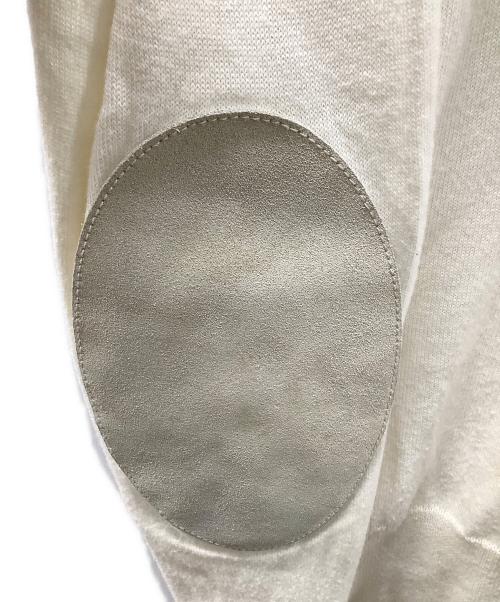 Maison Margiela（メゾンマルジェラ）Maison Margiela (メゾンマルジェラ) エルボーパッチニット ベージュ サイズ:Mの古着・服飾アイテム