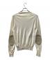 Maison Margiela (メゾンマルジェラ) エルボーパッチニット ベージュ サイズ:M：20000円