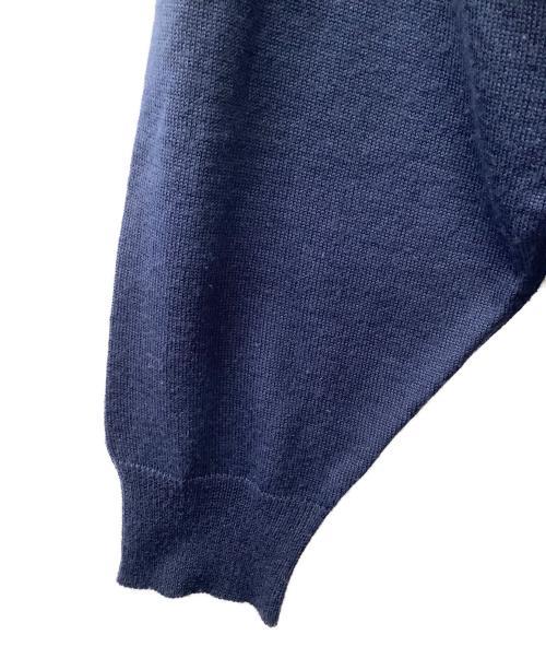 Yves Saint Laurent（イヴサンローラン）Yves Saint Laurent (イヴサンローラン) 薄手カーディガン ネイビー サイズ:Lの古着・服飾アイテム
