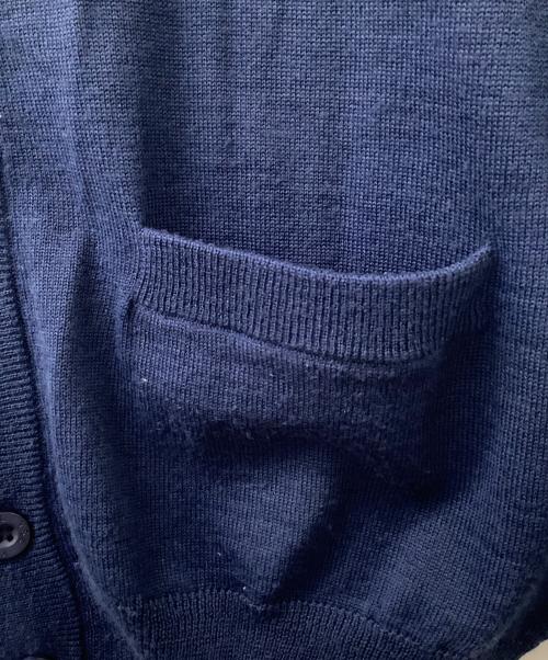 Yves Saint Laurent（イヴサンローラン）Yves Saint Laurent (イヴサンローラン) 薄手カーディガン ネイビー サイズ:Lの古着・服飾アイテム