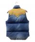 Rocky Mountain featherbed co (ロッキーマウンテンフェザーベッド) デニムダウンベスト ベージュ×ブルー サイズ:38：20000円