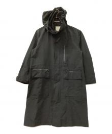 STUDIO NICHOLSON×ZARA（スタジオ ニコルソン×ザラ）の古着「ナイロンコート」｜ブラック