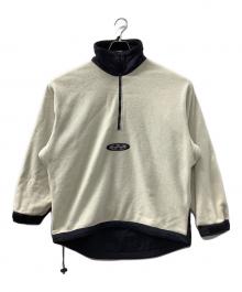 mont-bell（モンベル）の古着「90sハーフジップフリース」｜ホワイト×ネイビー