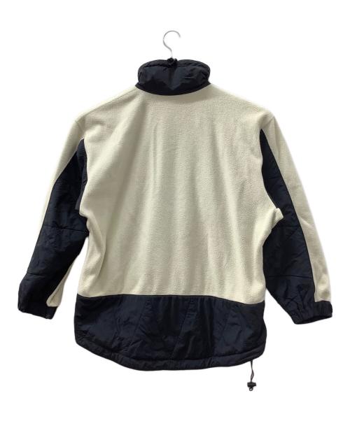 mont-bell（モンベル）mont-bell (モンベル) 90sハーフジップフリース ホワイト×ネイビー サイズ:Lの古着・服飾アイテム