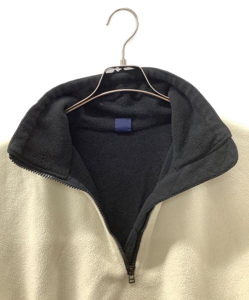 mont-bell（モンベル）mont-bell (モンベル) 90sハーフジップフリース ホワイト×ネイビー サイズ:Lの古着・服飾アイテム