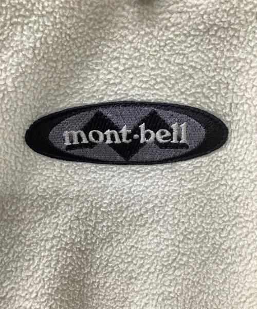 mont-bell（モンベル）mont-bell (モンベル) 90sハーフジップフリース ホワイト×ネイビー サイズ:Lの古着・服飾アイテム