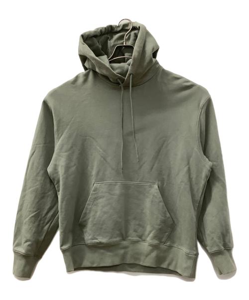 Y-3（ワイスリー）Y-3 (ワイスリー) プルオーバーパーカー グリーン サイズ:Mの古着・服飾アイテム