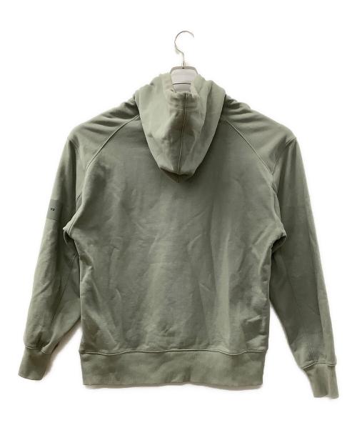 Y-3（ワイスリー）Y-3 (ワイスリー) プルオーバーパーカー グリーン サイズ:Mの古着・服飾アイテム