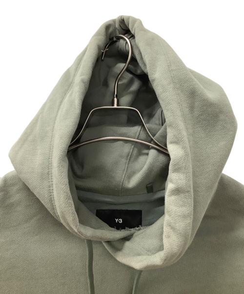 Y-3（ワイスリー）Y-3 (ワイスリー) プルオーバーパーカー グリーン サイズ:Mの古着・服飾アイテム