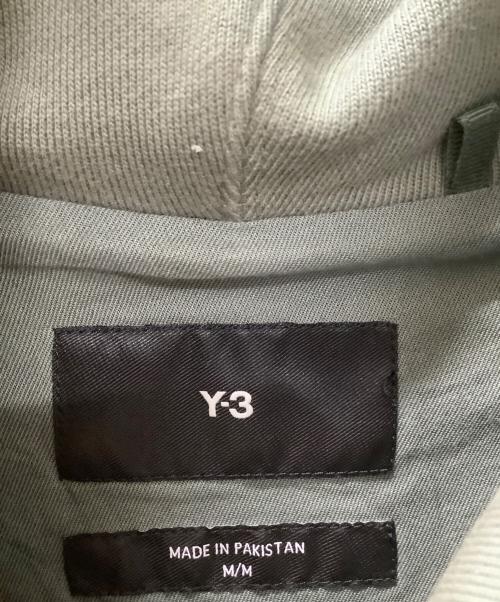 Y-3（ワイスリー）Y-3 (ワイスリー) プルオーバーパーカー グリーン サイズ:Mの古着・服飾アイテム
