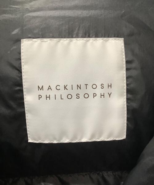 MACKINTOSH PHILOSOPHY（マッキントッシュ フィロソフィー）MACKINTOSH PHILOSOPHY (マッキントッシュ フィロソフィー) ダウンジャケット ブラック サイズ:38の古着・服飾アイテム