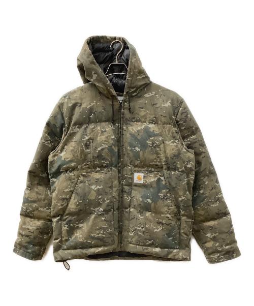 CarHartt（カーハート）CarHartt (カーハート) ダウンジャケット オリーブ サイズ:Lの古着・服飾アイテム